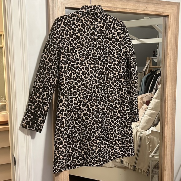 Anthropologie Leopard Coat/Thick Blazer - Picture 6 of 6
